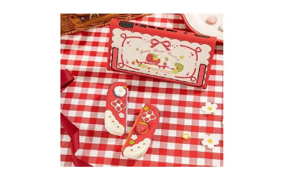 GeekShare NS2 Strawberry Silicone Protect Case Set